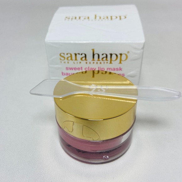 Lot of 2 Sara Happ The Lip Expert Lip Scrub 0.5 oz and LIp Mask 0.47 oz NIB - Picture 5 of 5